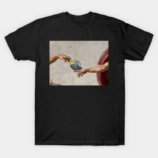 scritching a cockatiel T-Shirt